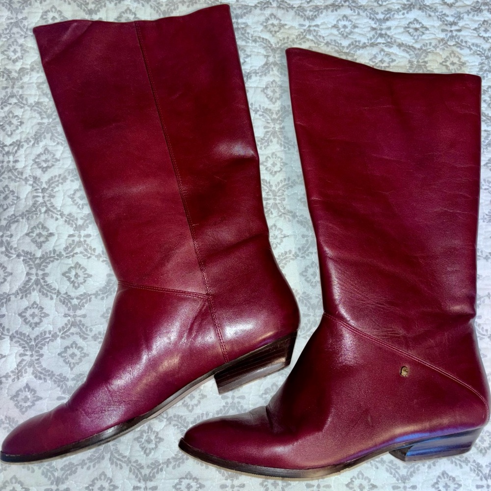 Leather Boots Woman’s 9M Etienne Aigner